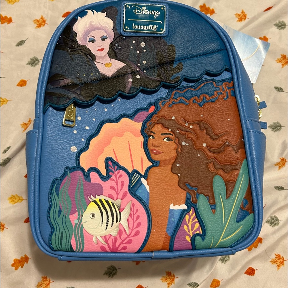 Disney Live Action Little Mermaid Loungefly Backpack